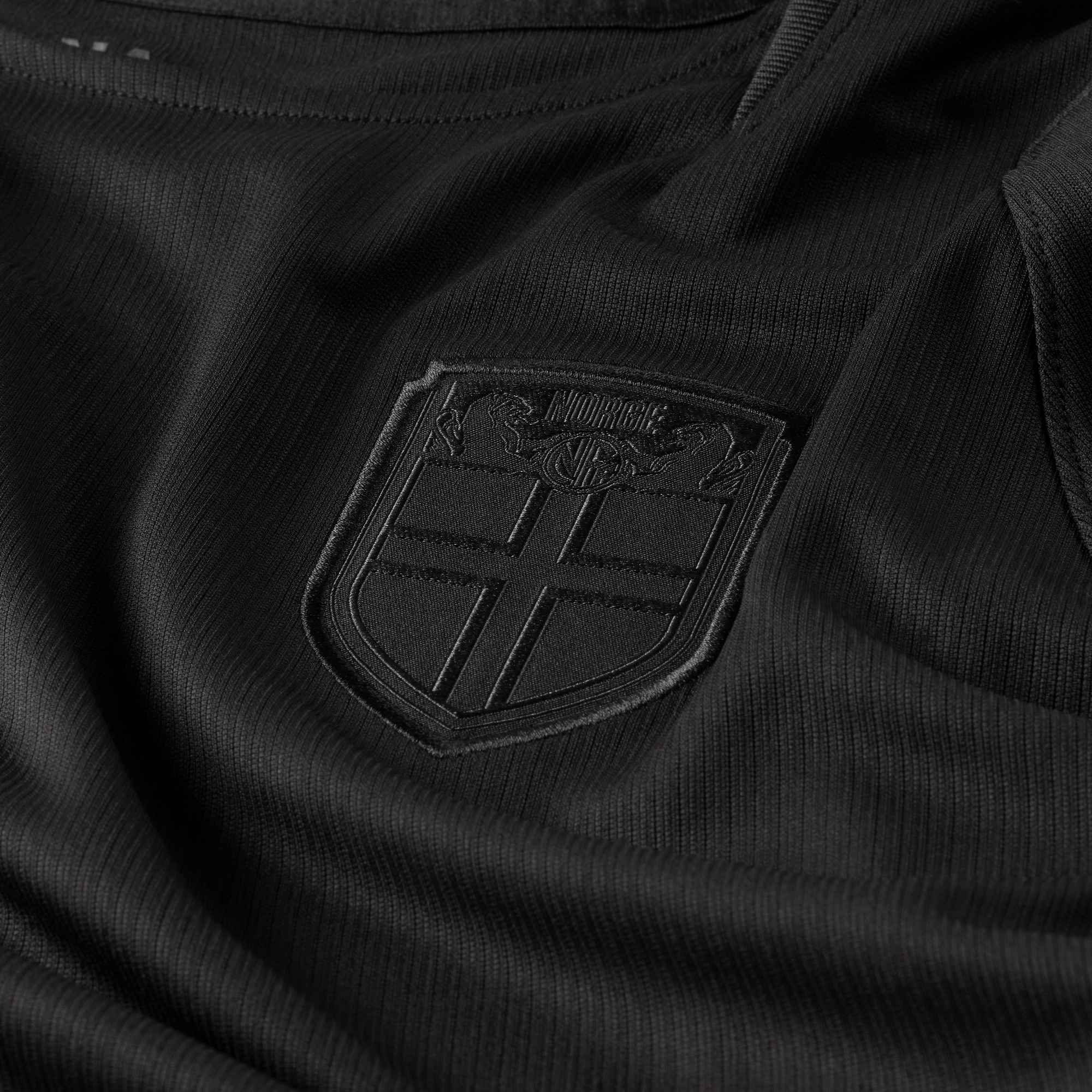 Nike Men's Norway 2026 Away Stadium Jersey (Black/Black)