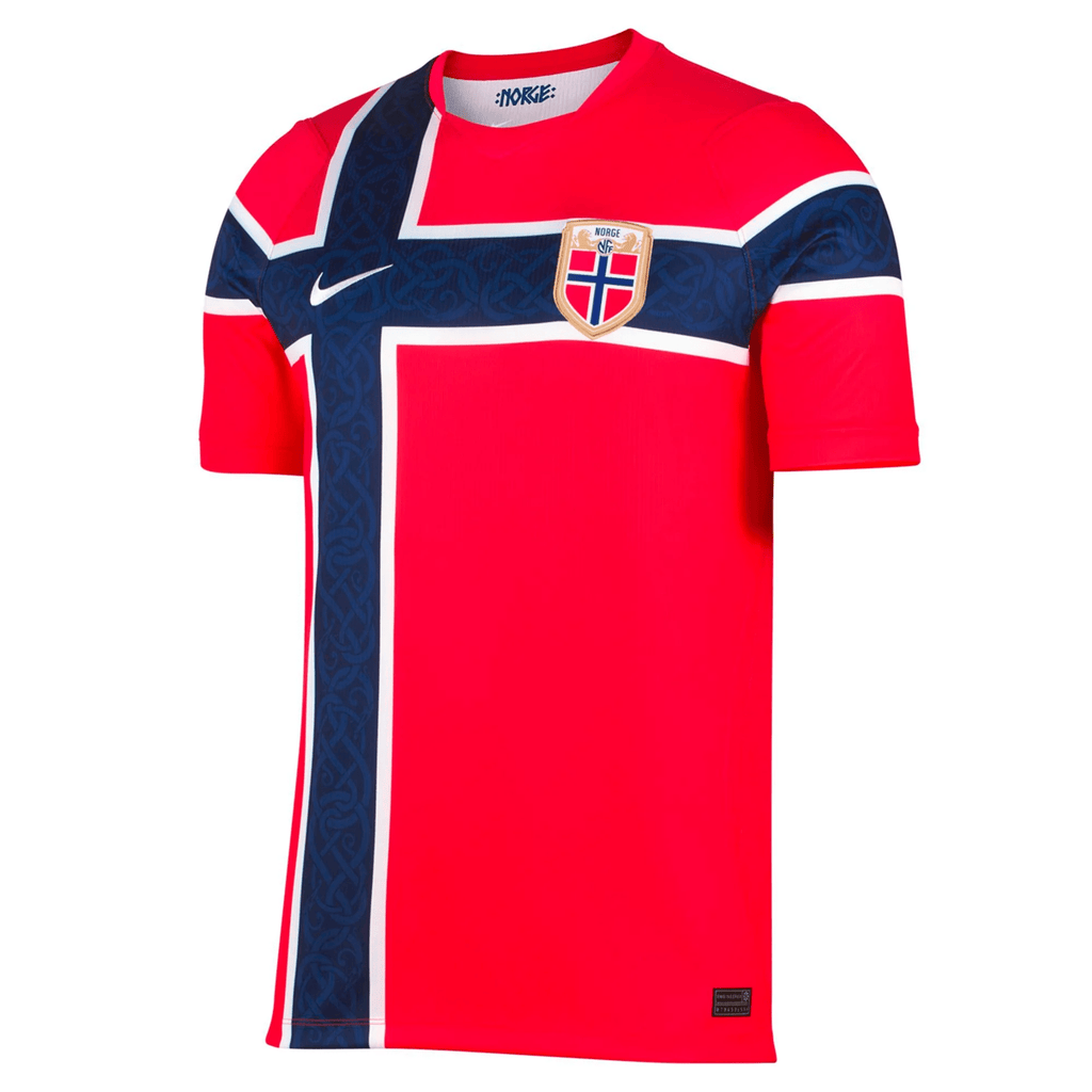 Nike Mens Norway Home Jersey 2026 (Chile Red/White)