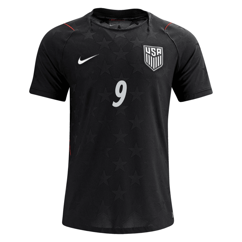 Nike Men's Pepi United States Match Authentic Away Jersey 2026 (Dark Obsidian/Pure Platinum)