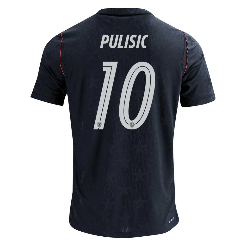 Nike Men's Pulisic United States Match Authentic Away Jersey 2026 (Dark Obsidian/Pure Platinum)