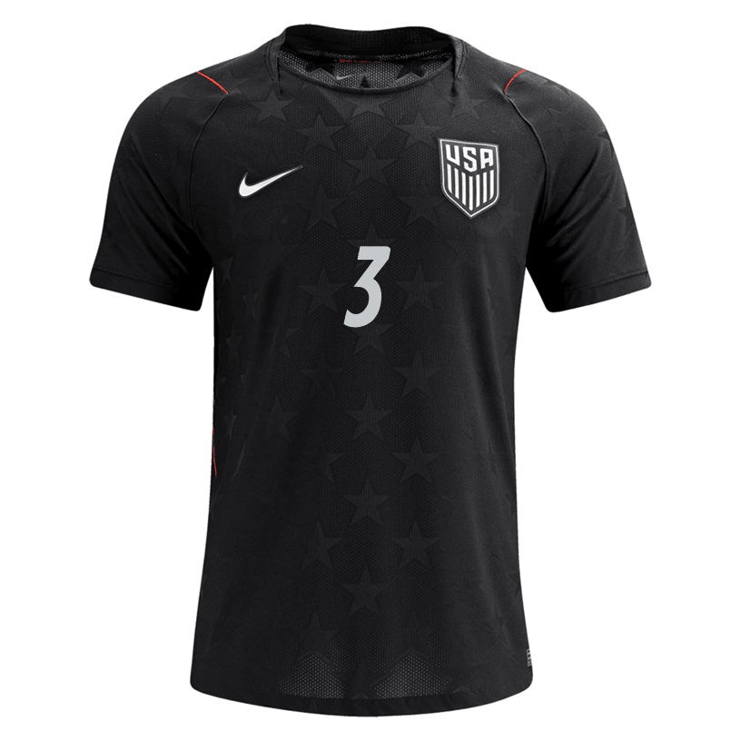 Nike Men's Richards United States Match Authentic Away Jersey 2026 (Dark Obsidian/Pure Platinum)