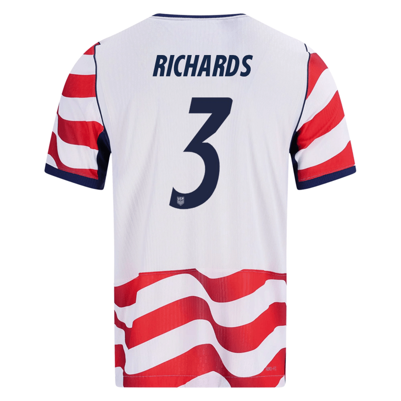 Nike Mens Richards United States Match Authentic Home Jersey 2026 (Sail/Midnight Navy)
