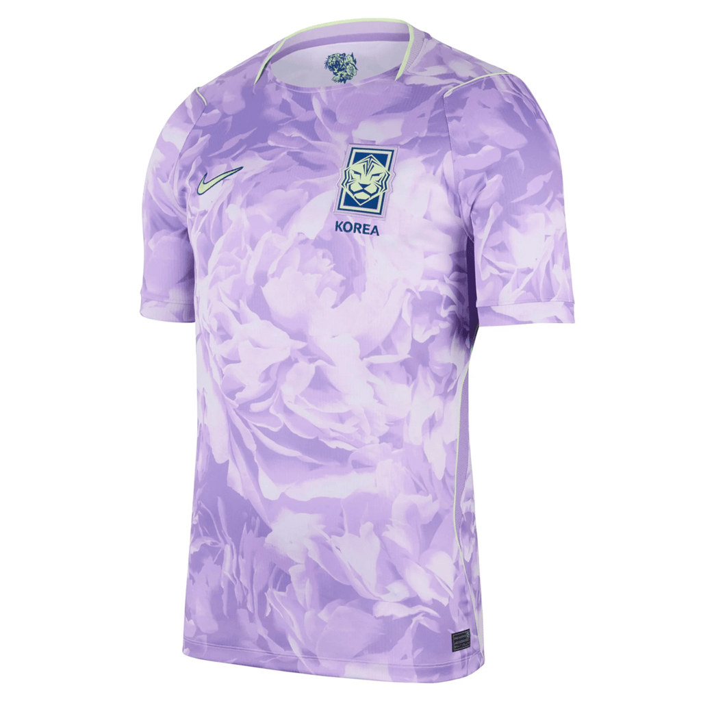 Nike Mens South Korea Away Jersey 2026 (Space Purple/Liquid Lime)