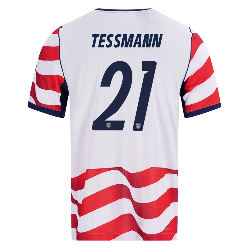 Nike Mens Tessmann United States Match Authentic Home Jersey 2026 (Sail/Midnight Navy)