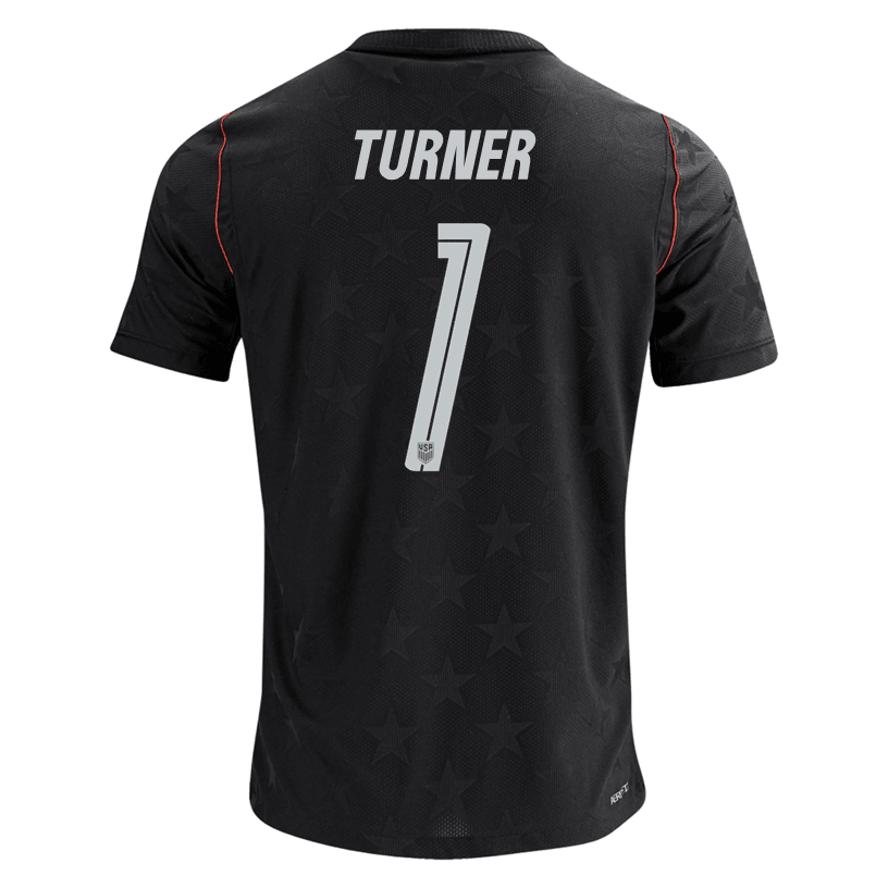 Nike Men's Turner United States Match Authentic Away Jersey 2026 (Dark Obsidian/Pure Platinum)