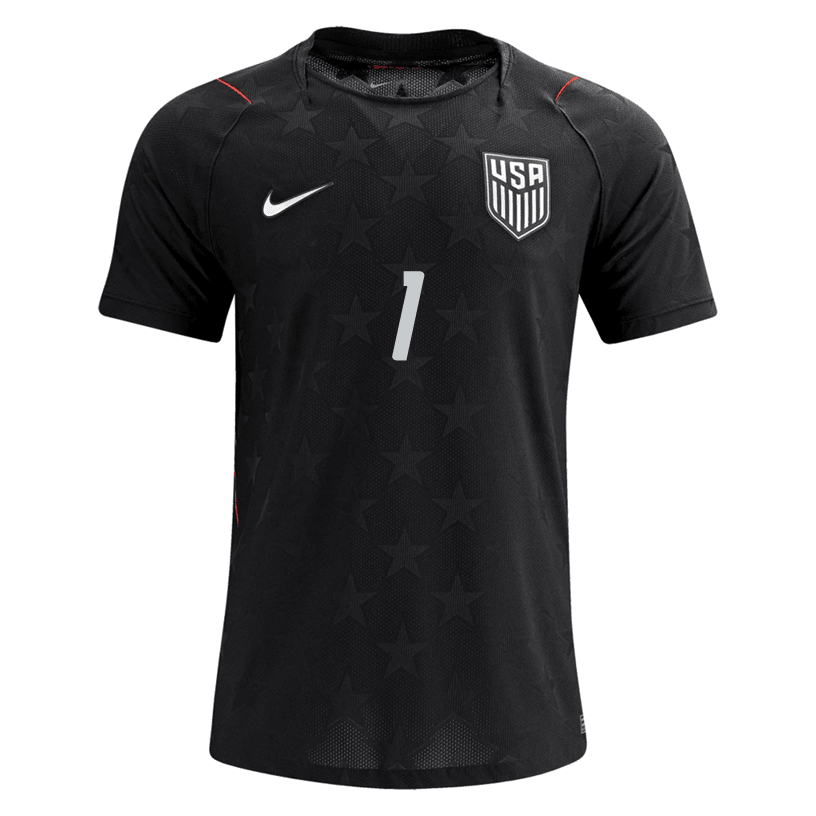 Nike Men's Turner United States Match Authentic Away Jersey 2026 (Dark Obsidian/Pure Platinum)