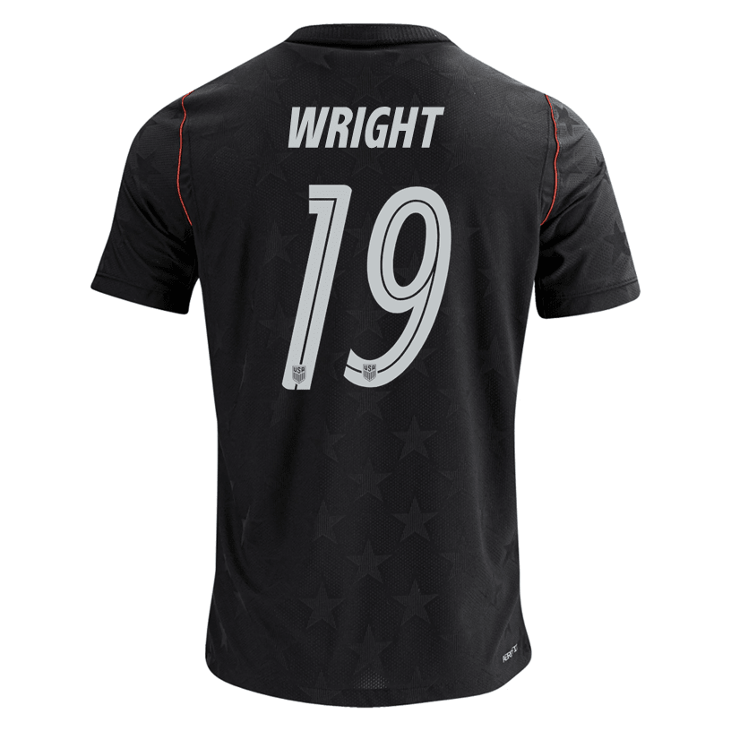 Nike Men's Wright United States Match Authentic Away Jersey 2026 (Dark Obsidian/Pure Platinum)
