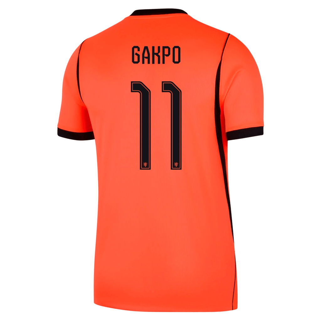 Nike Netherlands Cody Gakpo Home Jersey 2026 (Hyper Crimson/Black)