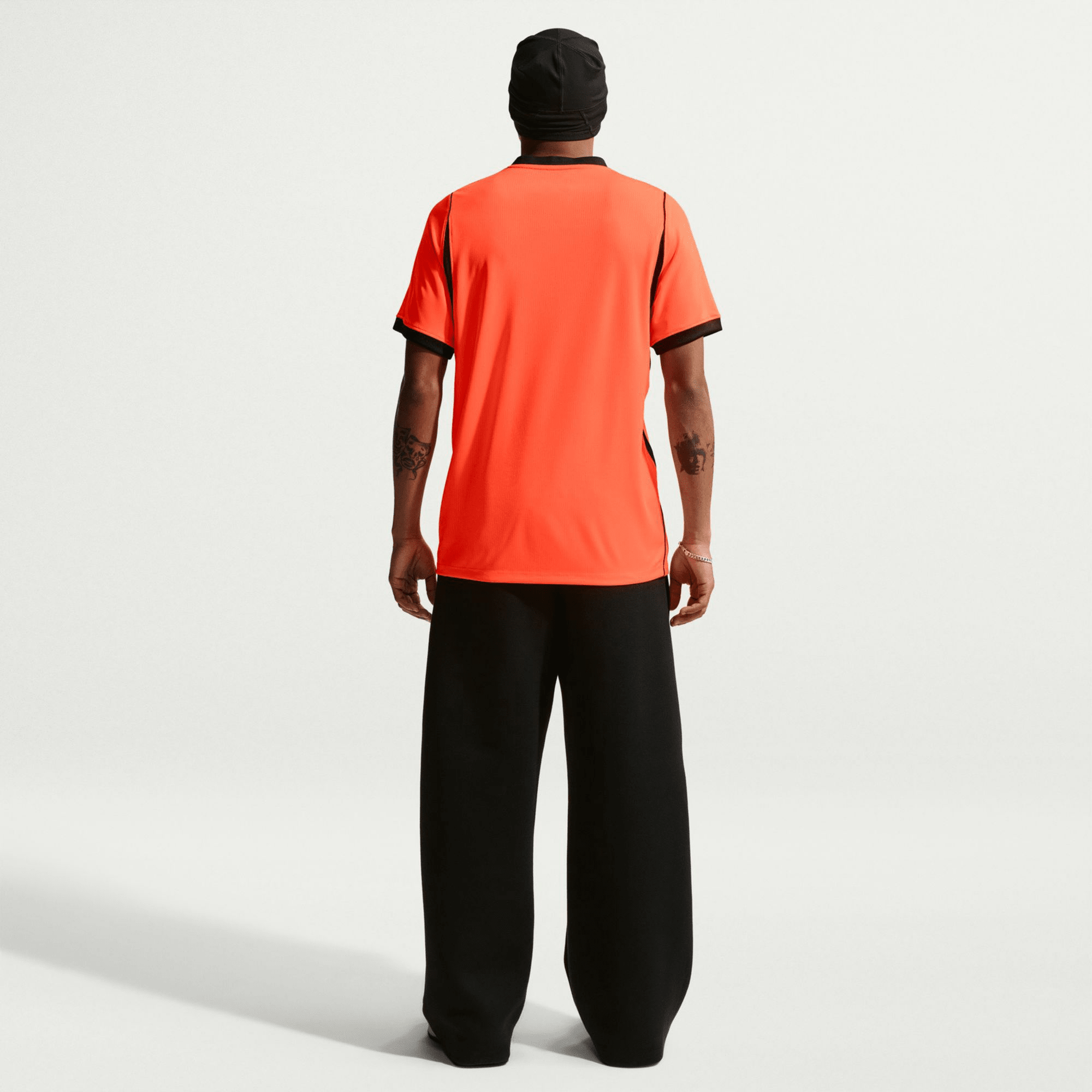 Nike Netherlands Denzel Dumfries Home Jersey 2026 (Hyper Crimson/Black)