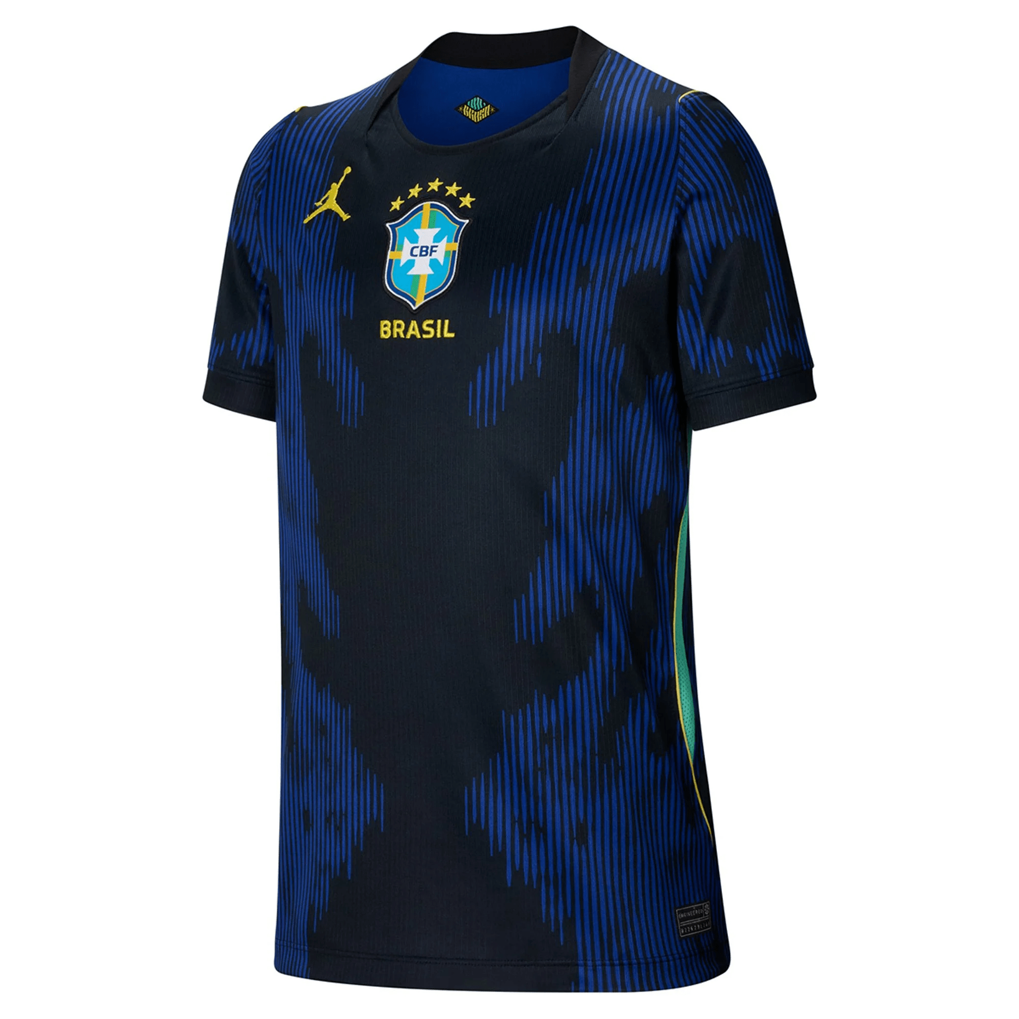Nike Youth Brazil Away Jersey 2026 (Old Royal/Black)