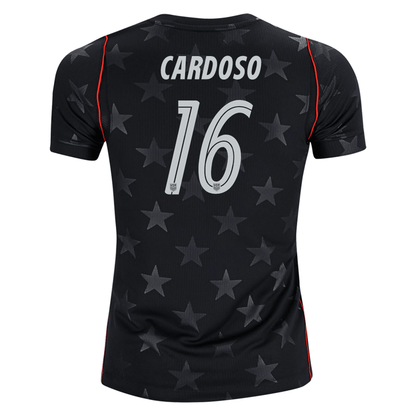 Nike Youth Cardoso United States Away Stadium Jersey 2026 (Dark Obsidian/Pure Platinum)