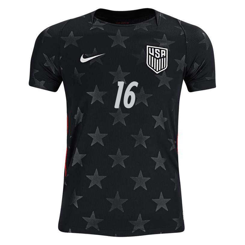 Nike Youth Cardoso United States Away Stadium Jersey 2026 (Dark Obsidian/Pure Platinum)