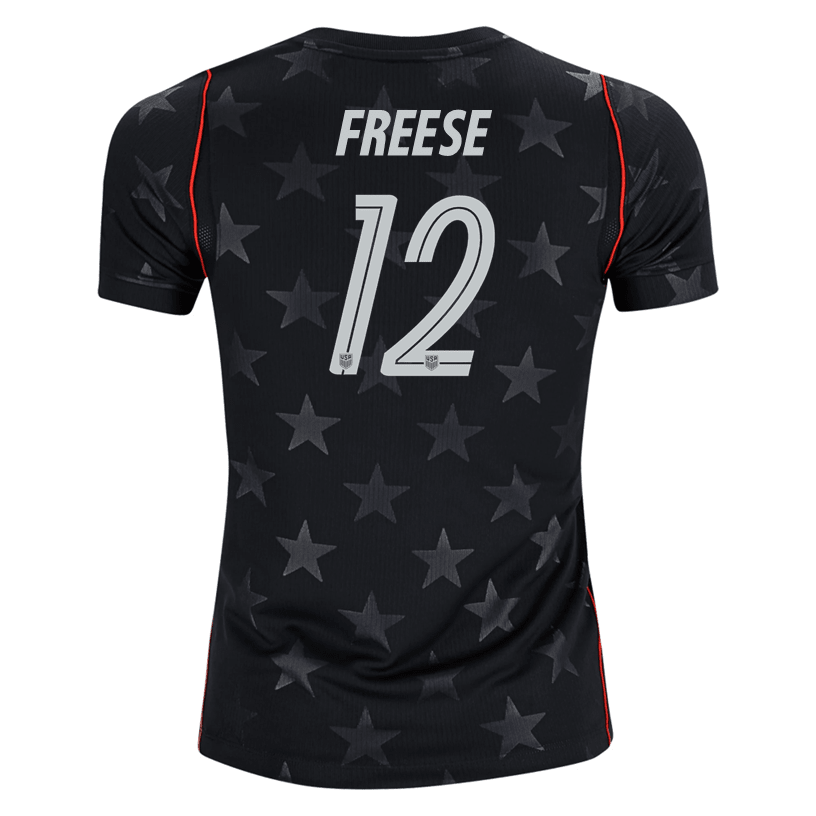Nike Youth Freese United States Away Stadium Jersey 2026 (Dark Obsidian/Pure Platinum)