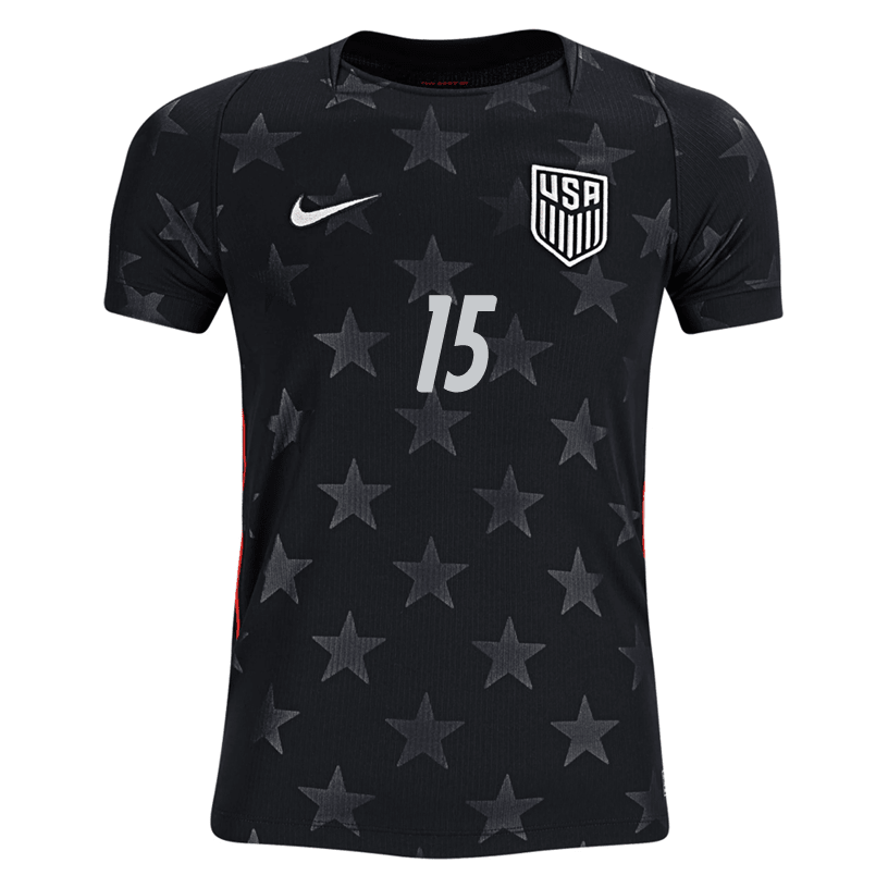 Nike Youth Scally United States Away Stadium Jersey 2026 (Dark Obsidian/Pure Platinum)