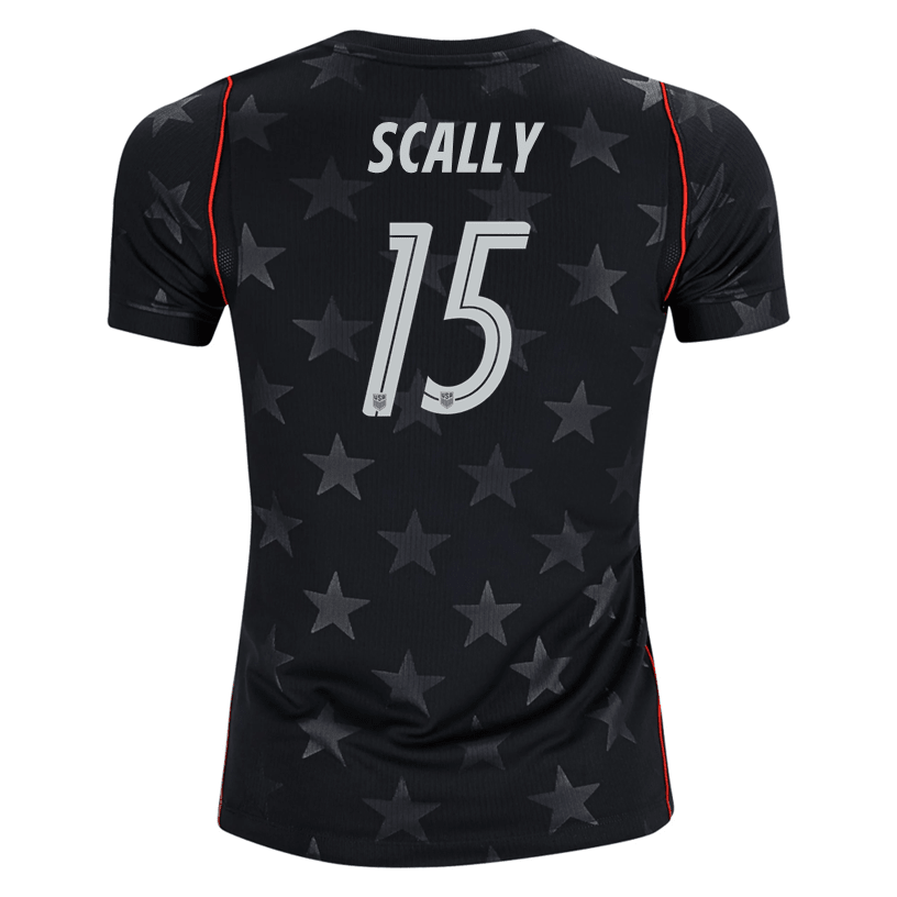 Nike Youth Scally United States Away Stadium Jersey 2026 (Dark Obsidian/Pure Platinum)