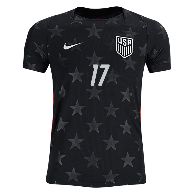 Nike Youth Tillman United States Away Stadium Jersey 2026 (Dark Obsidian/Pure Platinum)