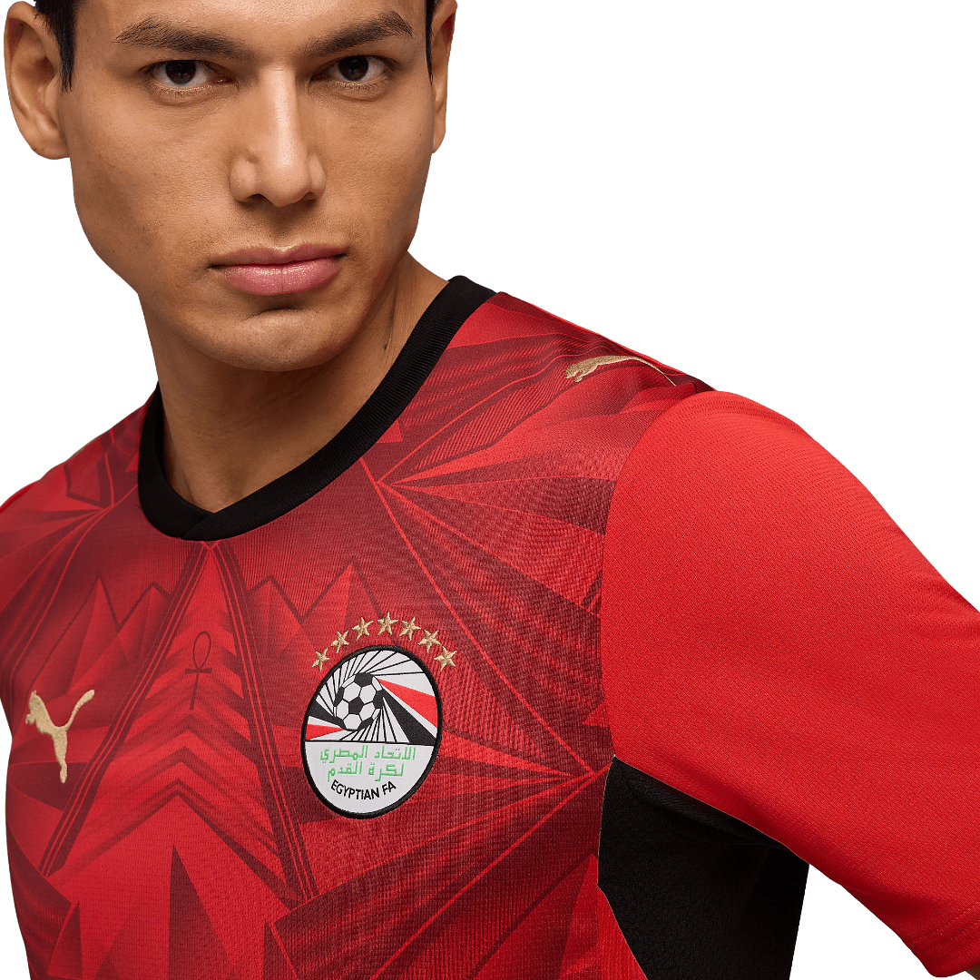 Puma Mens Egypt Home Jersey 2026 (Red)