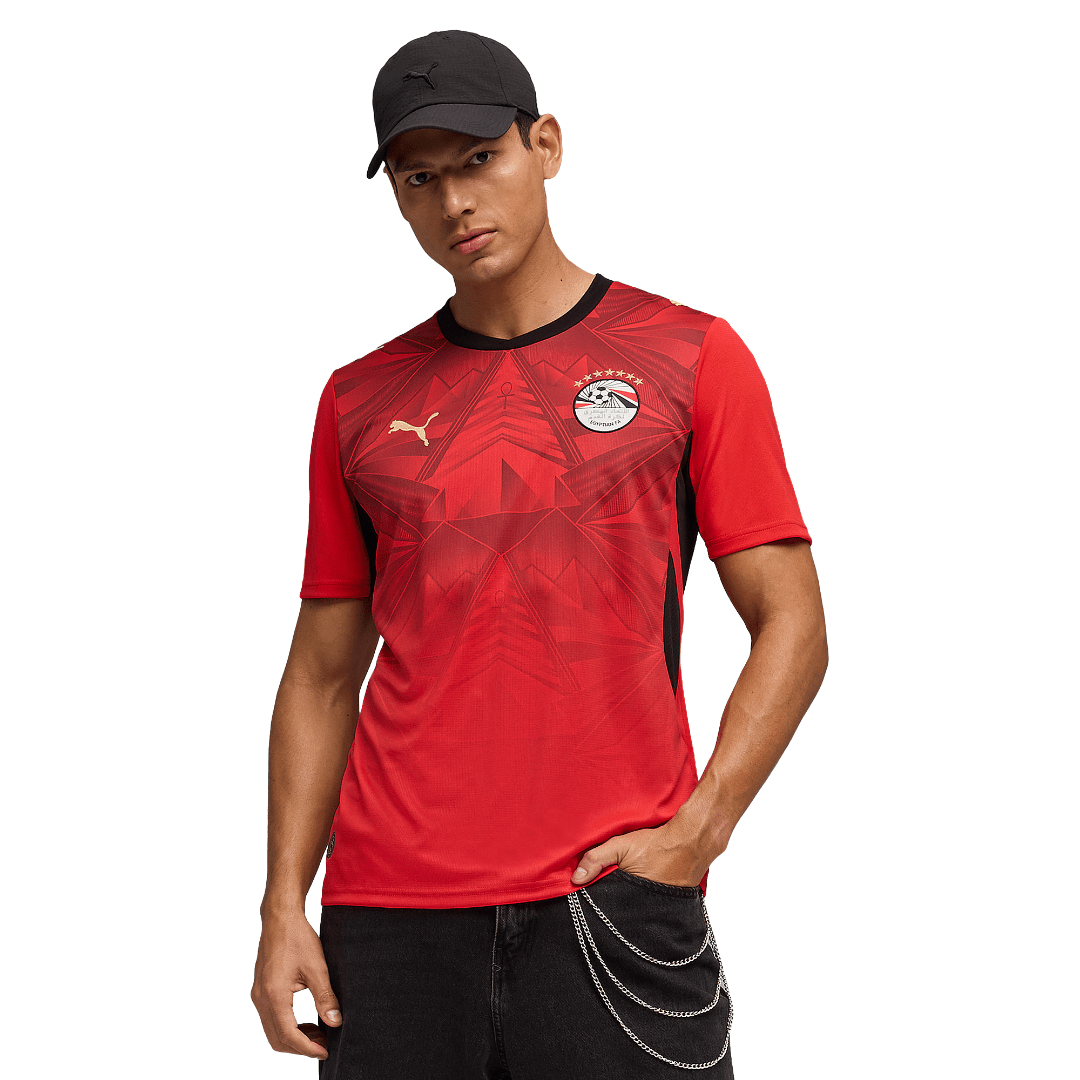 Puma Mens Egypt Home Jersey 2026 (Red)