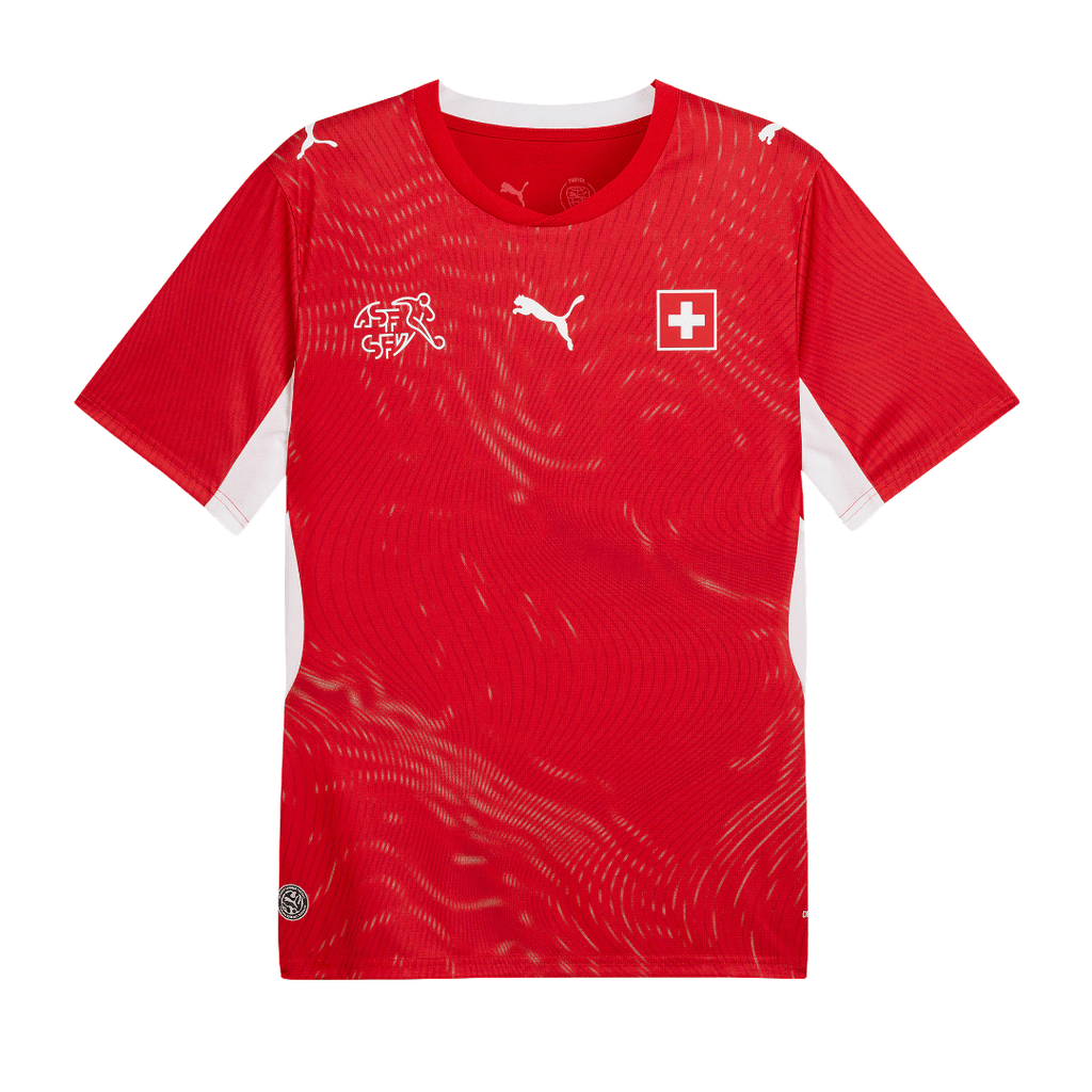 Puma Mens Switzerland Home Stadium Jersey 2026 (Red/White)