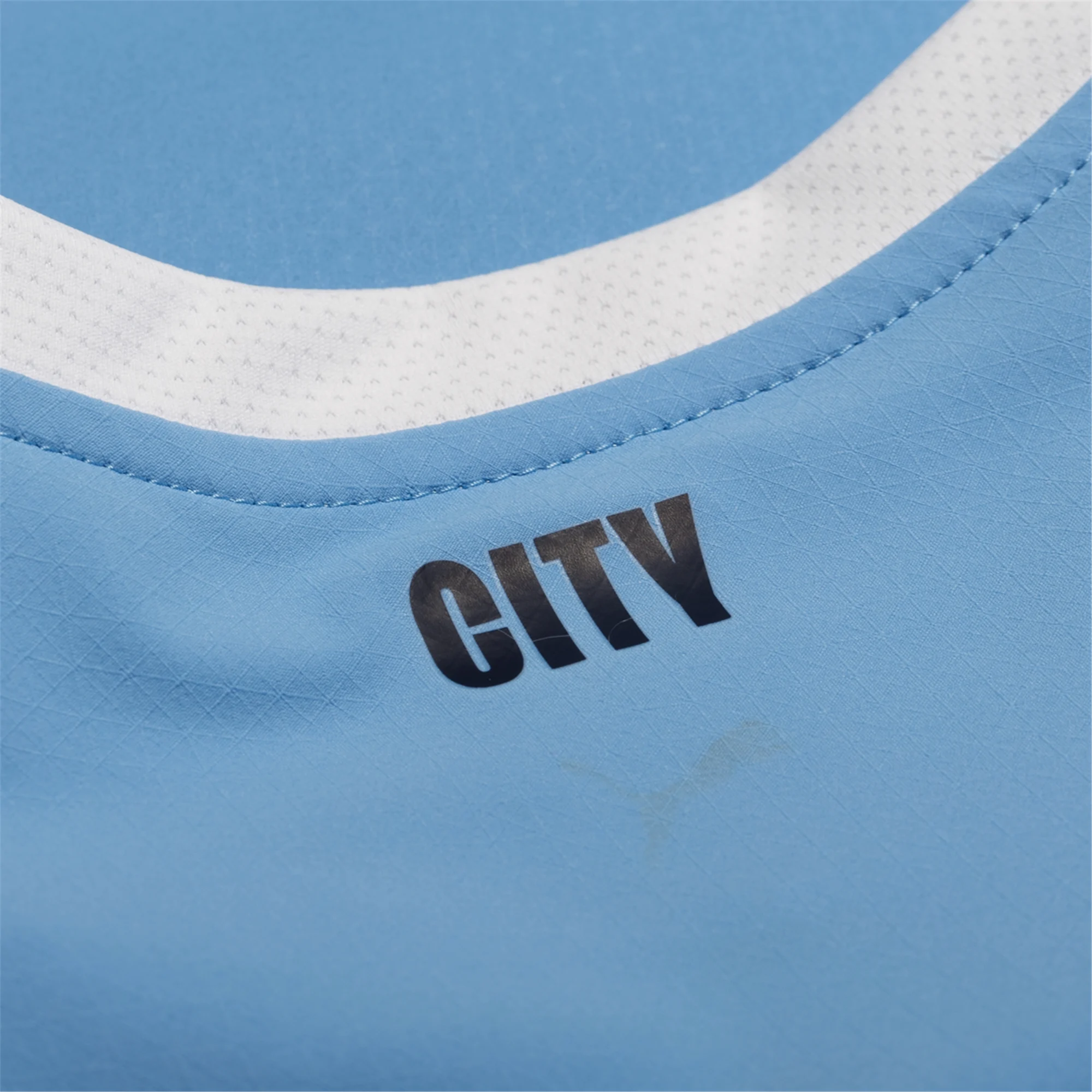 Puma Manchester City Authentic Reijnders Home Jersey w/ Champions League Patches 25/26 (Team Light Blue/White)