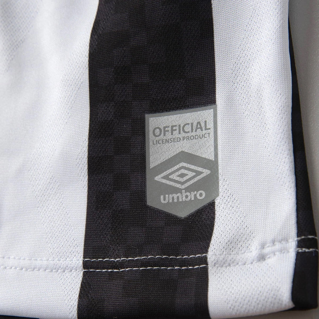 Umbro Men's Santos FC Away Jersey 25/26 (Black/White)