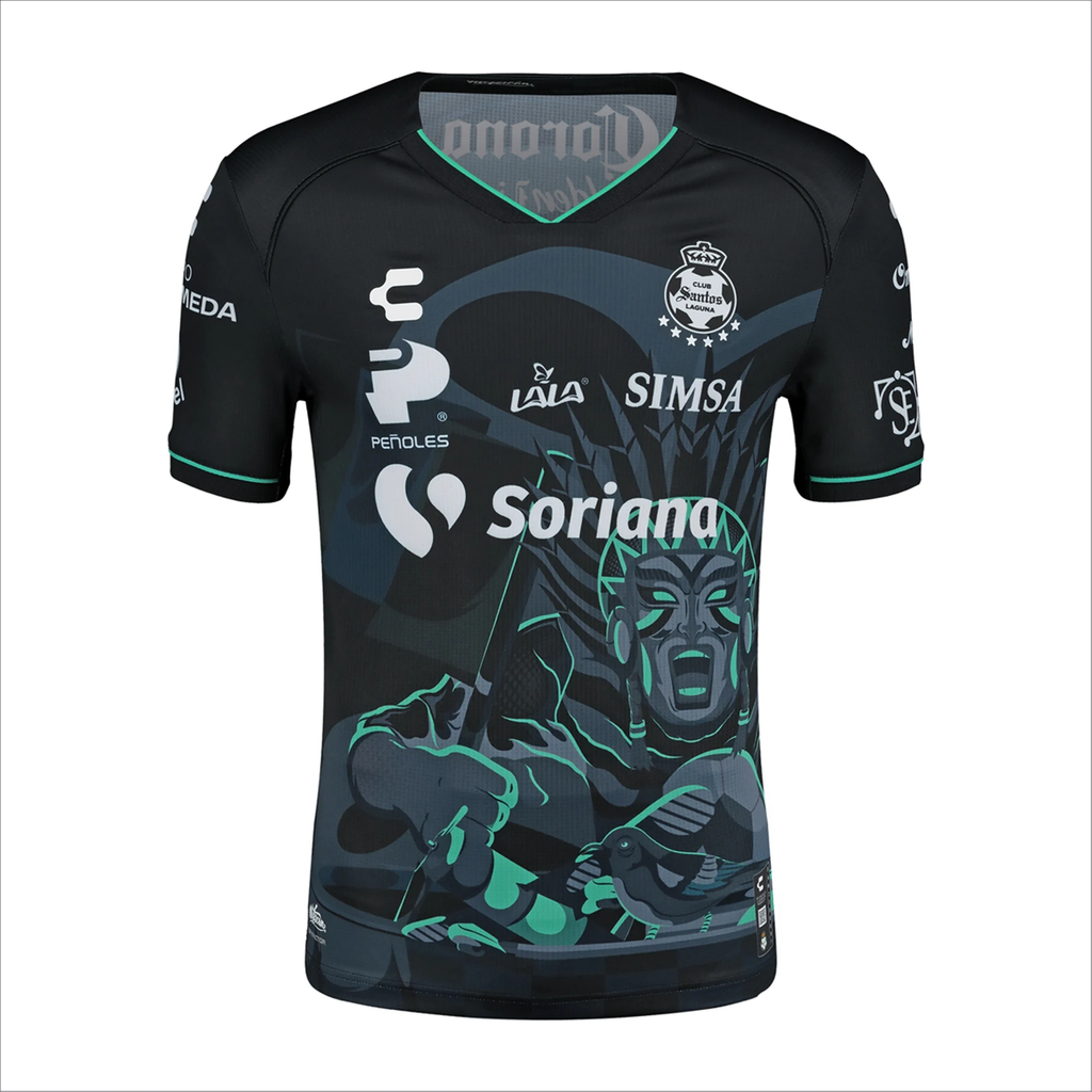 Charly Fran Villalba Santos Third Jersey 24/25 (Black/Grey)