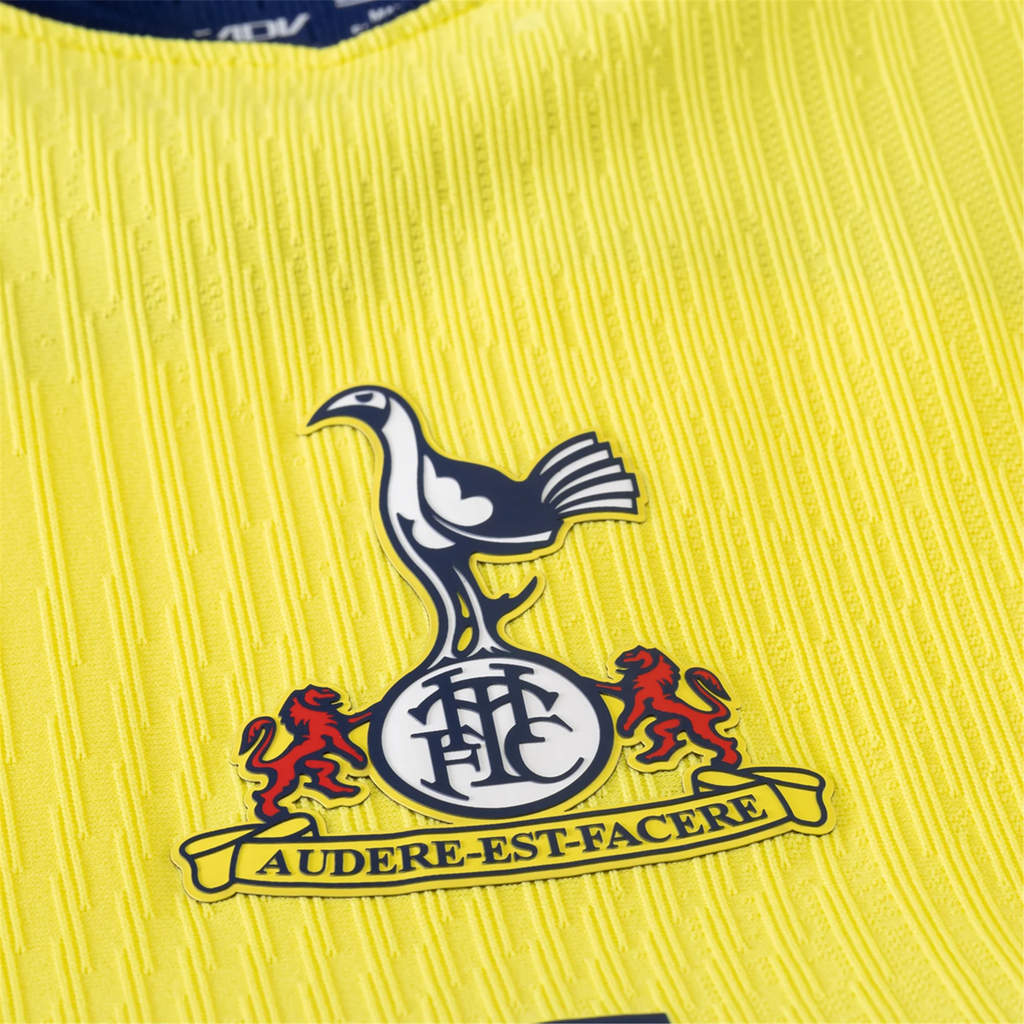 Nike Men's Tottenham Authentic T90 Third Jersey 25/26 (Dynamic Yellow/Blue Void)